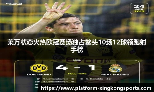 莱万状态火热欧冠赛场独占鳌头10场12球领跑射手榜